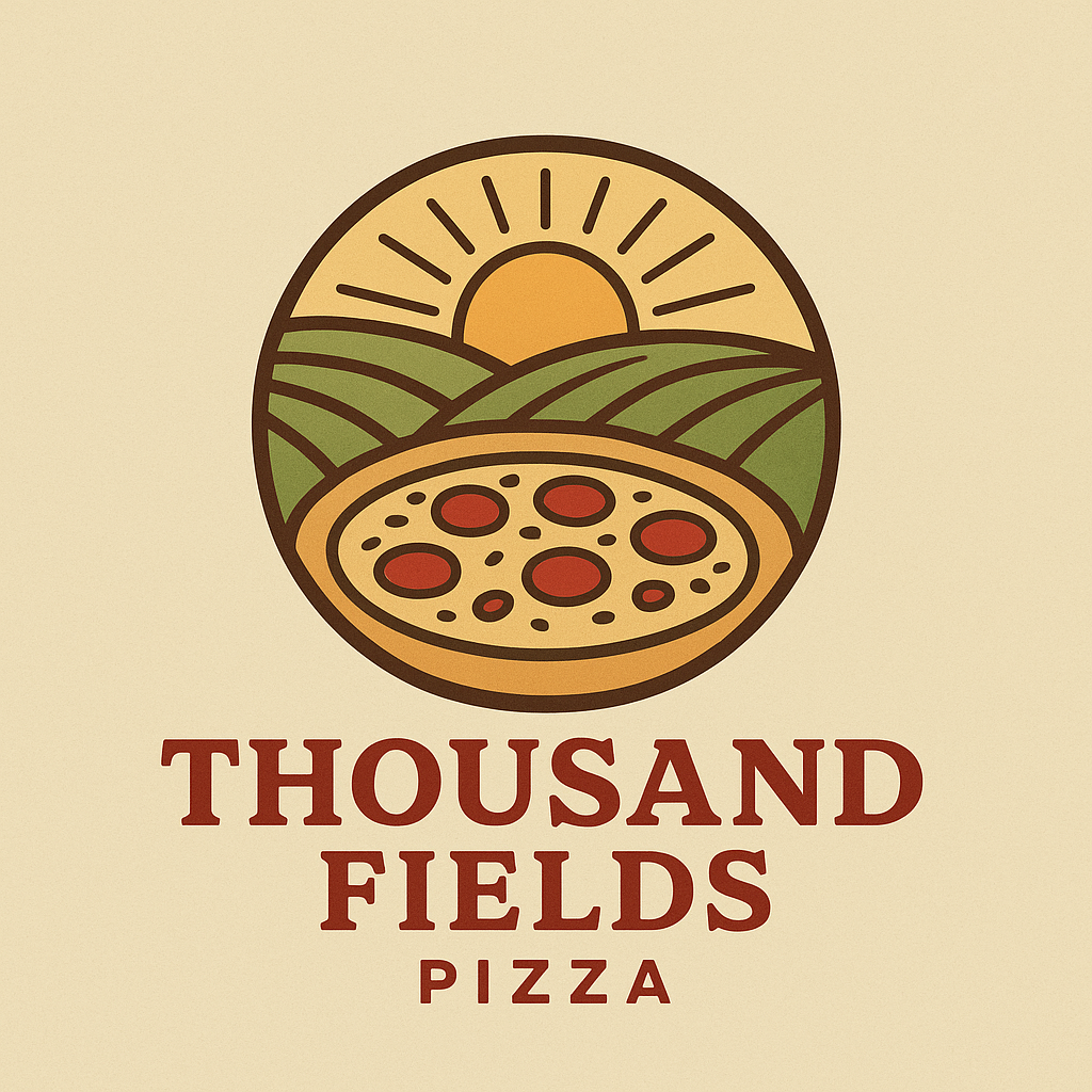 Thousand Fields Pizza Logo